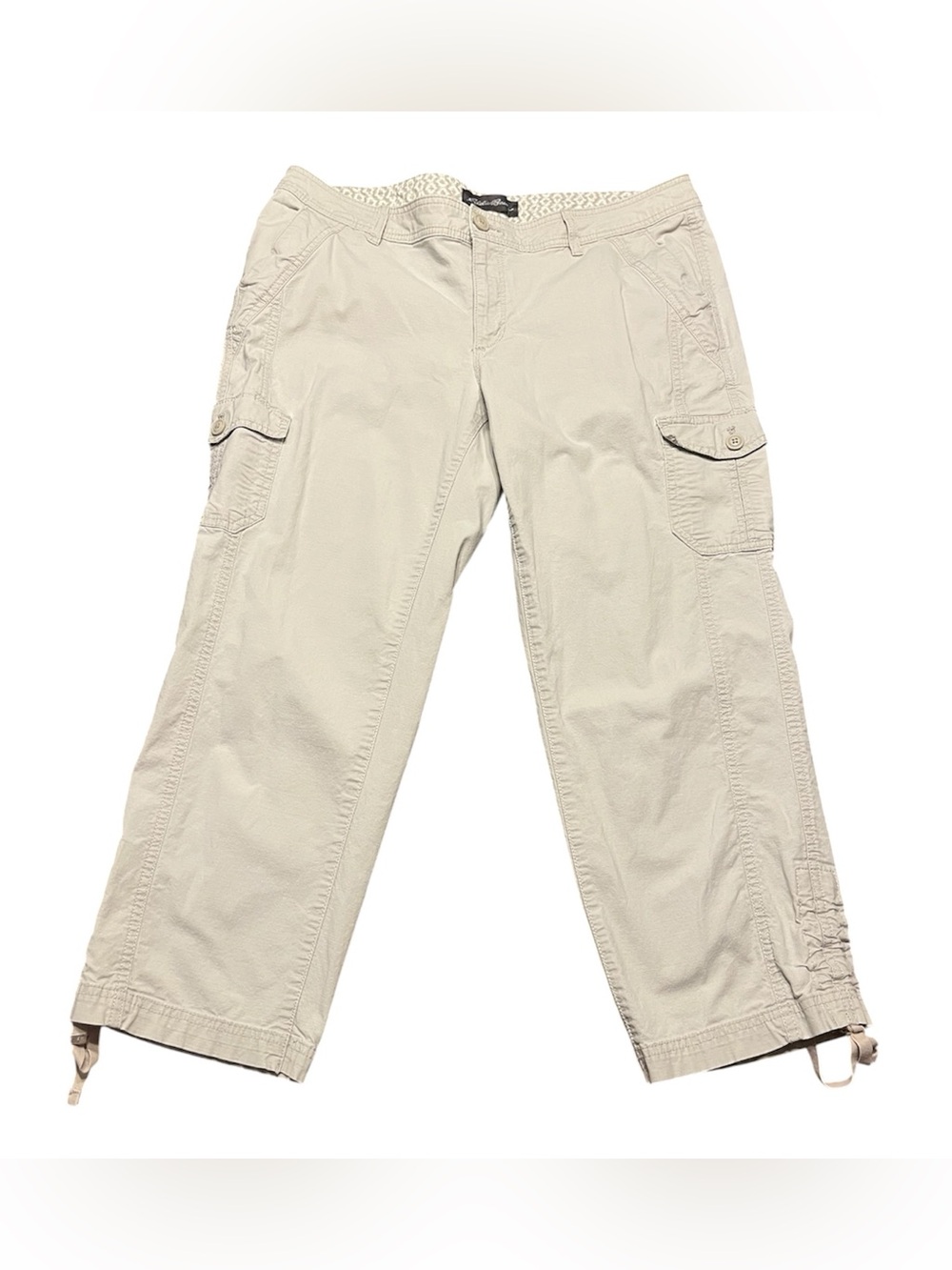 Eddie Bauer cargo capris size 14
